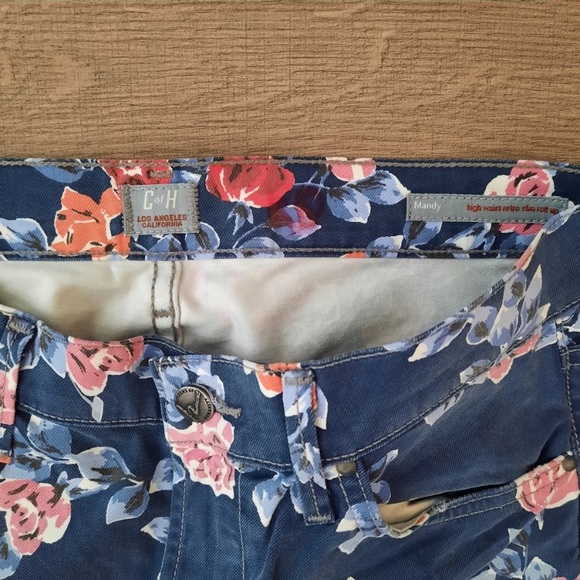 Mandy High Waist Retro Slim Roll Up Jeans - Picture 4 of 12